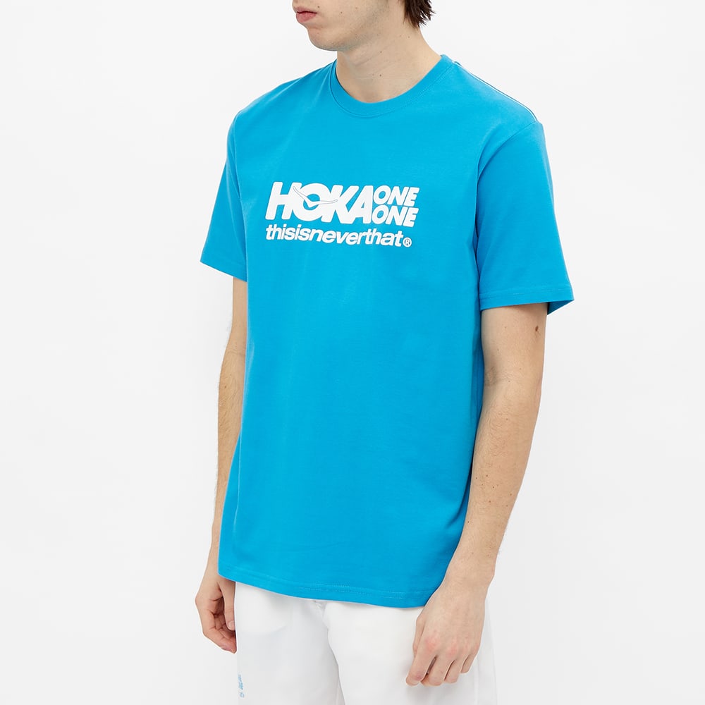 Hoka Womens Tee NZ - Hoka Thisisneverthat X Blue (UDP810329)